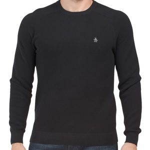 Men’s Original Penguin Black Sweater Size L